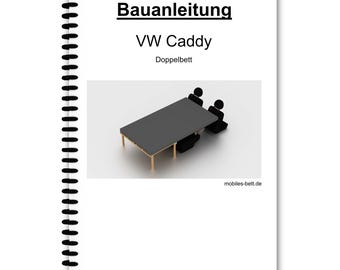VW Caddy double bed assembly instructions