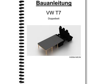 VW T7 double bed assembly instructions