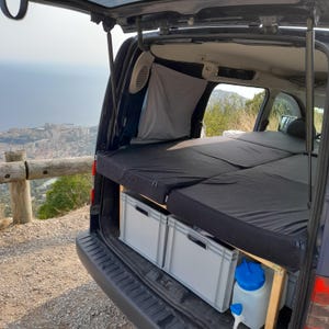 Kit faça você mesmo para cama de campista para carros e peruas de teto alto