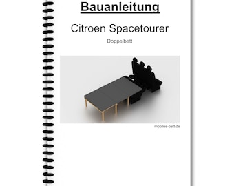 Citroen Spacetourer double bed assembly instructions