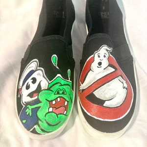 Hand painted Ghostbusters Shoes