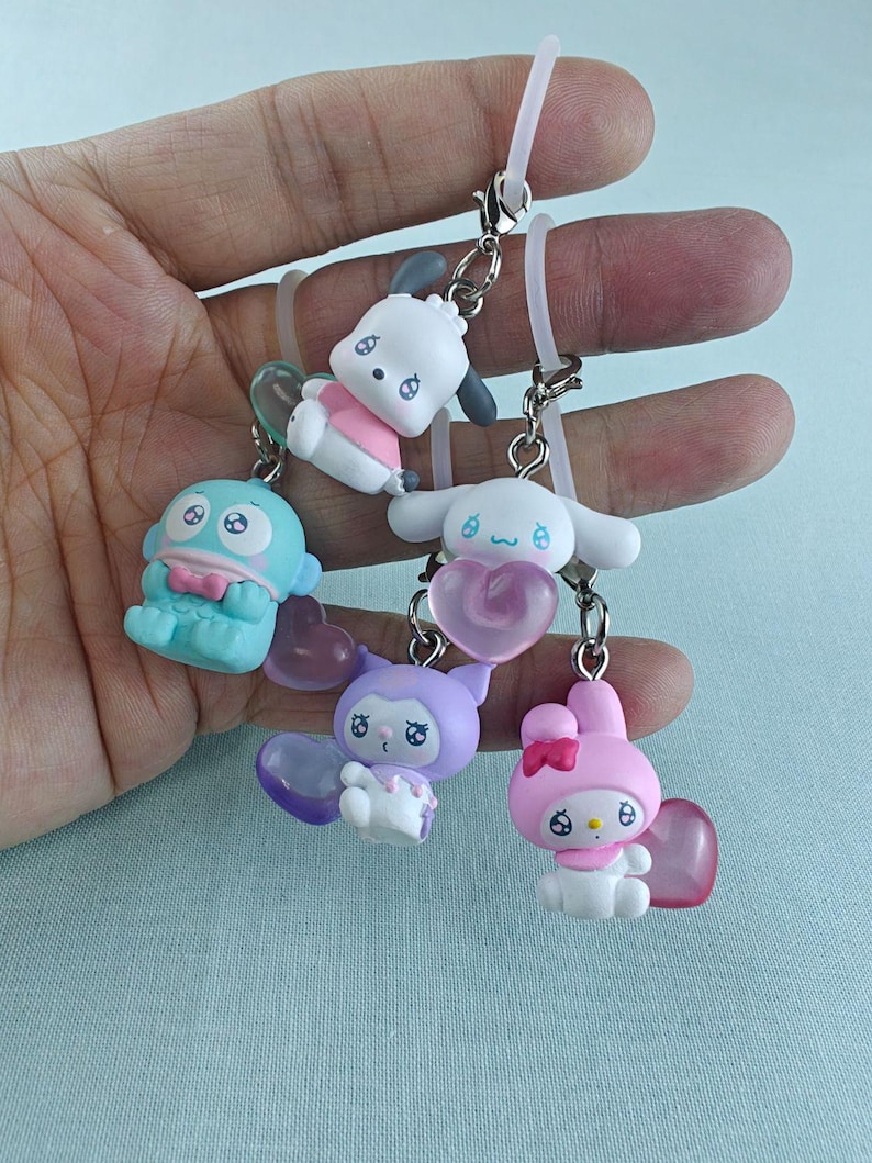 1 My Melody
2 Kuromi
3 Cinnamoroll
4 Pochacco
5 Hangyodon
