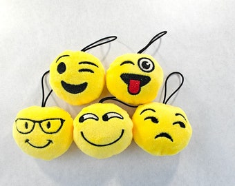 Emoji Mascot Strap All 20 Types Capsule Toy Gacha Gashapon Japan GachaReward Full Set or Random Pick