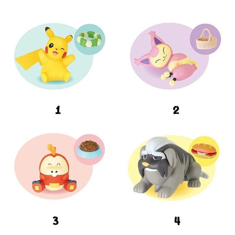 1 Pikachu
2 Skitty
3 Fuecoco
4 Mabosstiff