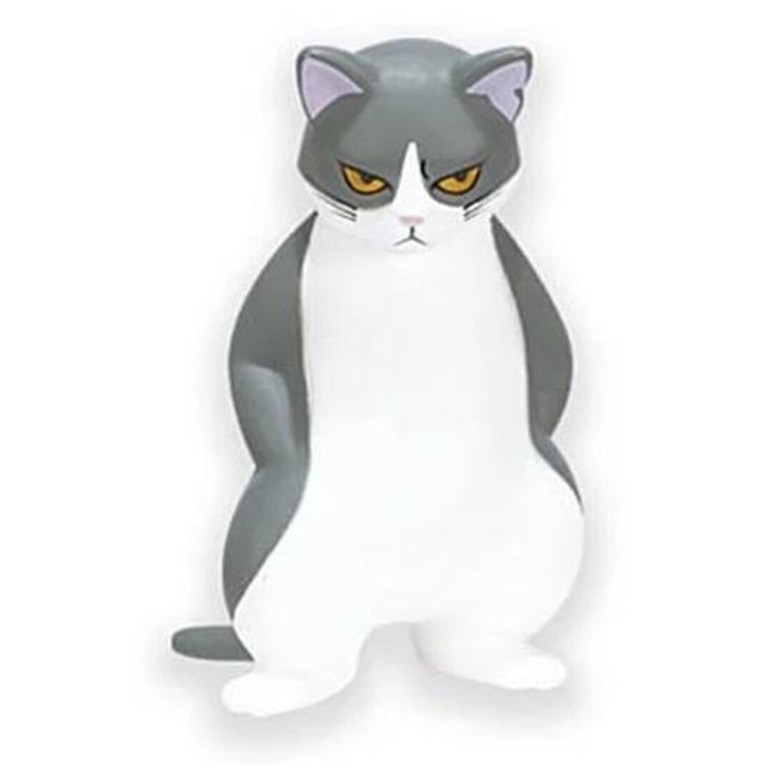絶版 稀少 旧Cat Shiro One JP ジョナサン・セルゲイ 2体セット Gangster Cat Mascot All 6 Types Capsule Toy Gacha Gashapon Japan