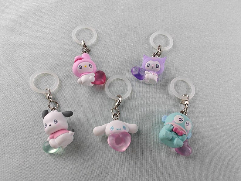 1 My Melody
2 Kuromi
3 Cinnamoroll
4 Pochacco
5 Hangyodon