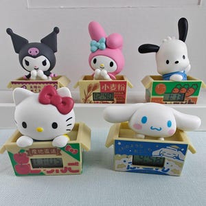 1 Hello Kitty
2 Kuromi
3 My Melody
4 Pochacco
5 Cinnamoroll