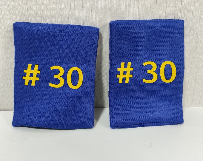 Personalized Sweatbands Sets of 2, Basketball Player Gift