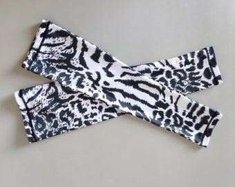 Tiger Stripe UV Protection Arm Sleeves: Cycling, Fishing, Outdoor Sports