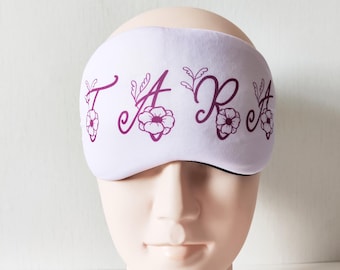 Floral Sleep Eye Mask Air Plane Eye Cover Mother's day Gifts Sleep Aid of Travel
