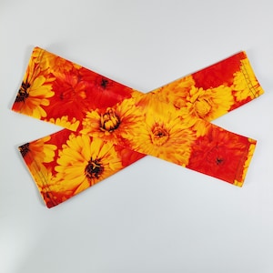 Floral Cooling Arm Sleeves: UV Protection for Cycling & Gardening
