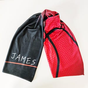 Personalized Basketball Towel with Name Custom Sports Towel for Basketball Players Gifts Teams Basketball Coach Gift