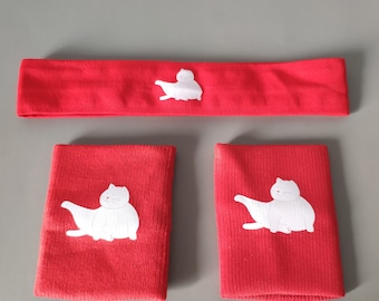 Yoga Sweatband Women Sports Headband Sweat Wristbands Basketball Team Gift Custom Sweatbands Soccer Player Head Sweabands Fitness Wristbands