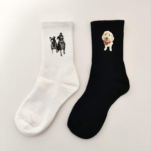 Custom Socks with Photo Christmas Gifts Women Socks Personalized Pets Picture Socks Gift Custom Pets Lover Gifts for Men Socks