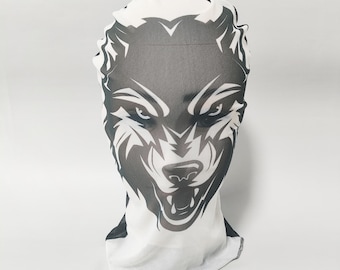 Lustige Halloween Kopfbedeckung Scary Beast Maske, Wildtier Kostüm Gesichtsmaske