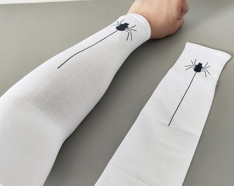 Spinnen Armstulpen, Sommer-UV-Schutz, lustige Sportärmel, Spinnenliebhaber Geschenk