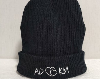 Gorro Personalizado Con Iniciales Bordadas Nombre