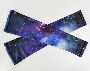 Starry Universe UV Protect Arm Sleeves Gardening Tools Arm Wear Fishing Outside Working Driving