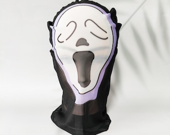 Lustige Gesichtsmaske | Schräge Mesh Kopfbedeckung | Halloween-Kostüm Geschenk
