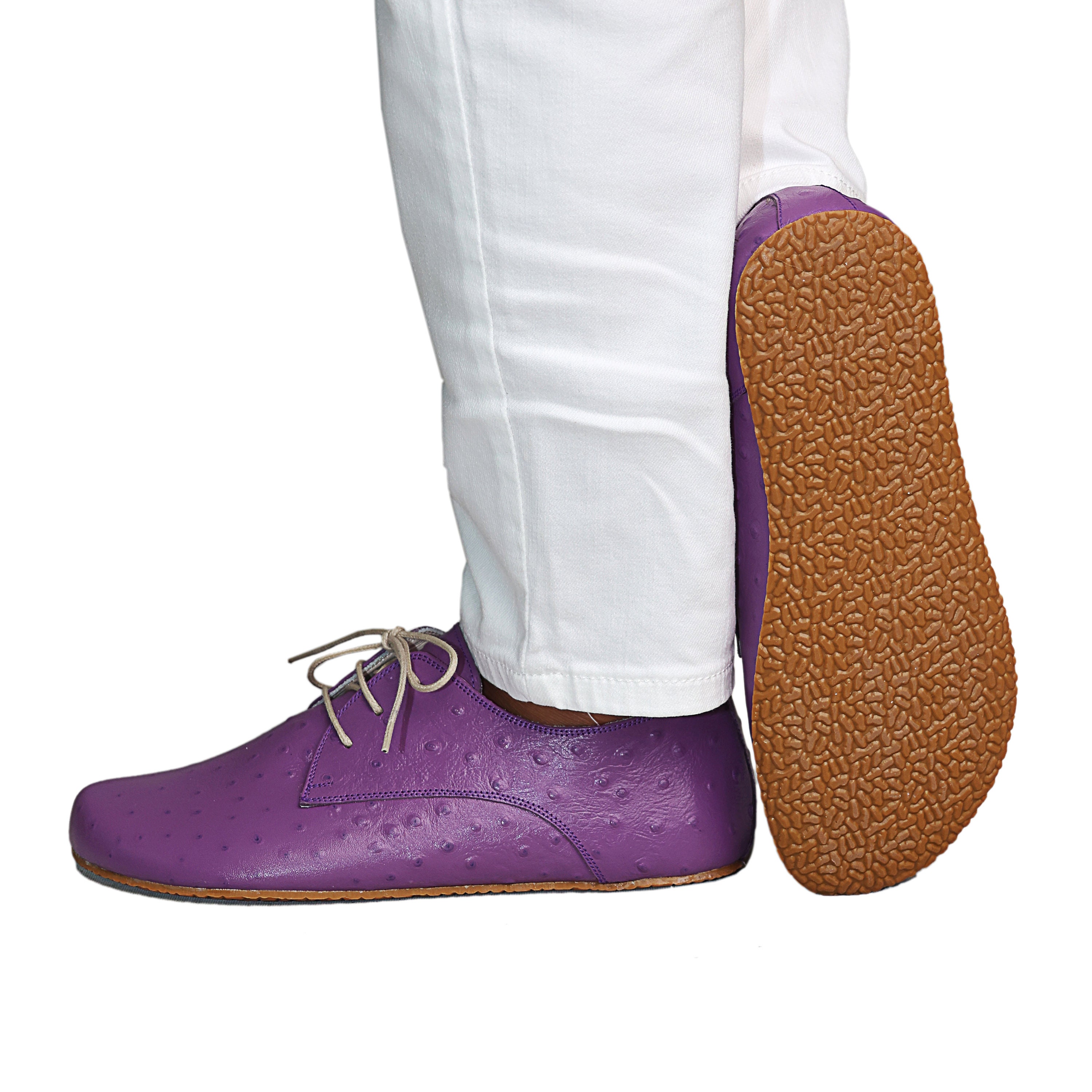 WOMEN Zero Drop Oxford Barefoot LILAC OSTRIC Textured