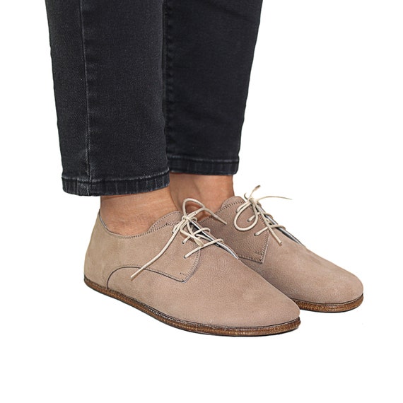 Women Barefoot CREAM NUBUCK Oxford Black Oxford Shoes for Men Earthing Shoes Wide Toe Box Comfortable Shoes Zero Drop Grounding Shoes Etsy Canada