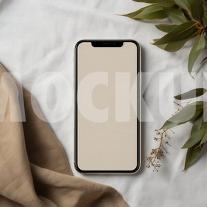 Smartphone Mockup, Mockup iPhone,Mobile Phone Mockup, Neutral Mockup, Smartphone Photo, Modern Mockup, Electronic Invitation Mockup