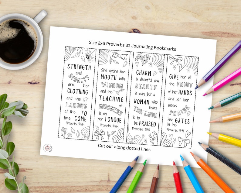 Proverbs 31 Bookmark, Proverbs 31 Woman Bible Study, Mother's Day ...