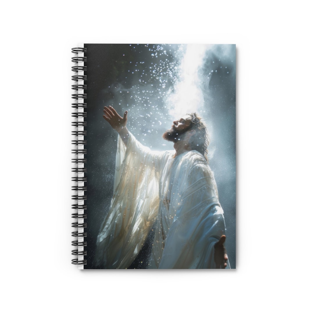 Jesus Reaching Out Spiral Notebook - Ruled Line, Christian Journal, LDS ...