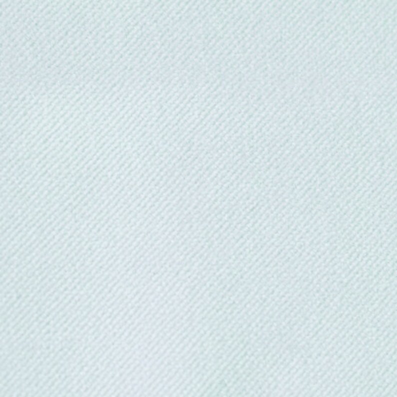 Pale Blue Velvet Fabric by the Yard Cotton Velveteen Etsy