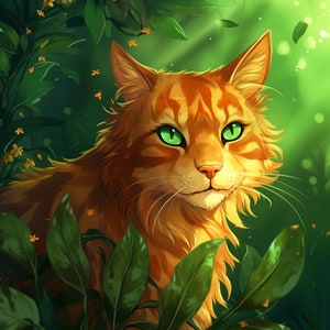 War Cat Prints - Fire Star - Digital Download