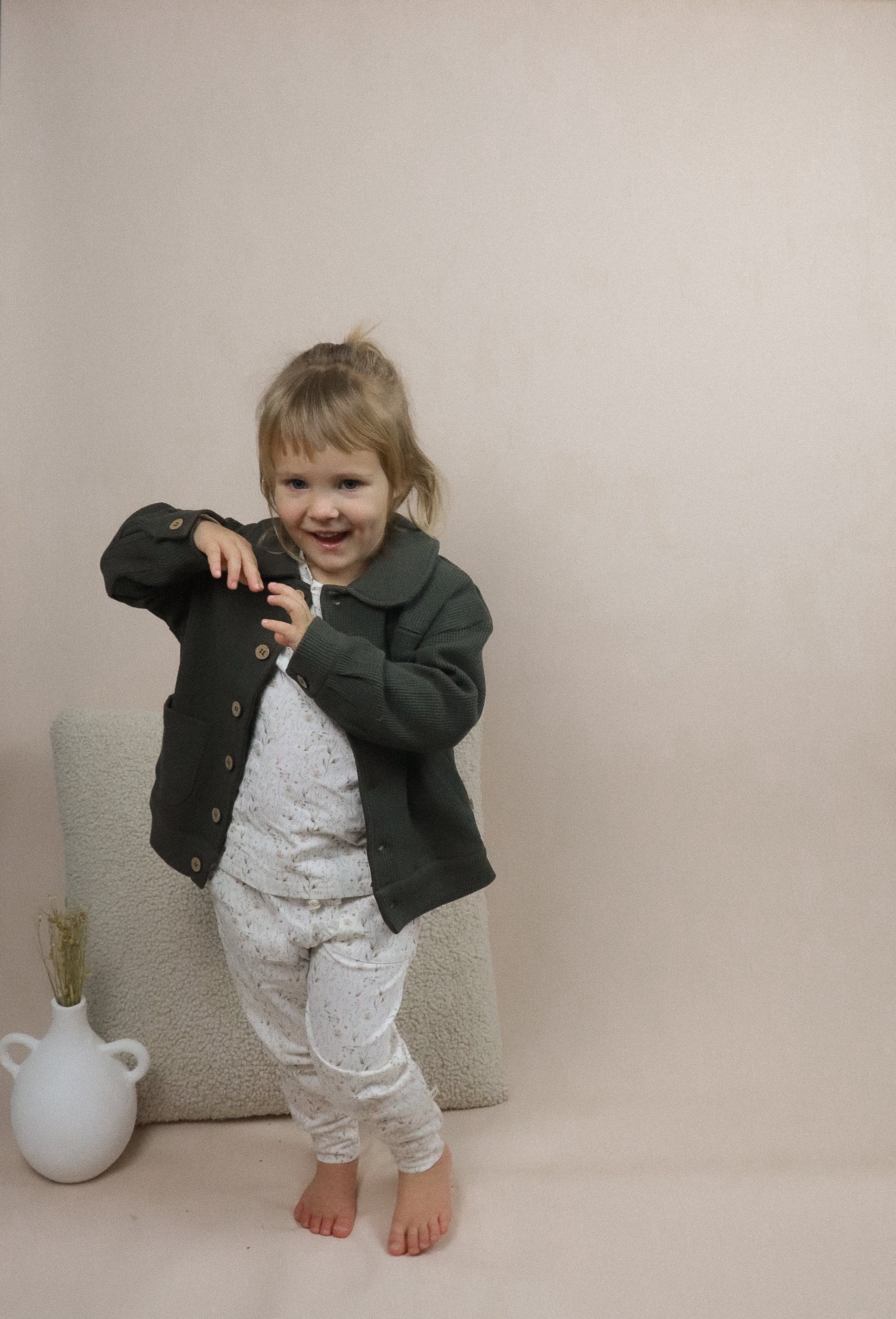 Shacket Infant Baby/toddler Waffle Jacket | Organic Cotton Waffle Jacket | Toddler ...