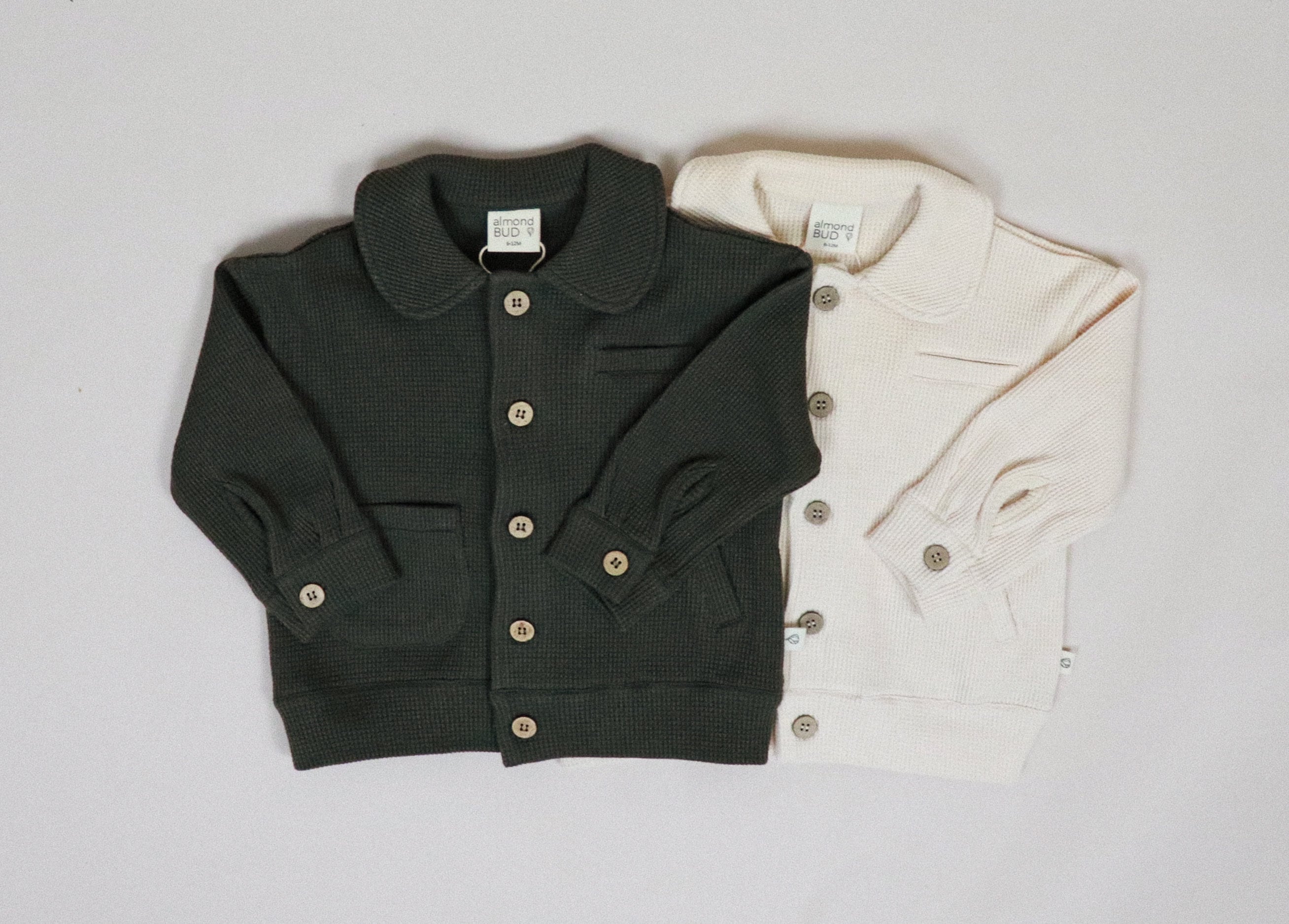 Baby/toddler Waffle Jacket | Organic Cotton Waffle Jacket | Toddler ...