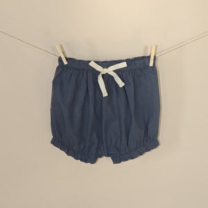 Baby Bloomers | Toddler Bloomers | Girl Bloomers Under Dress | Organic Cotton Bloomers | Organic Cotton Dress Bottoms