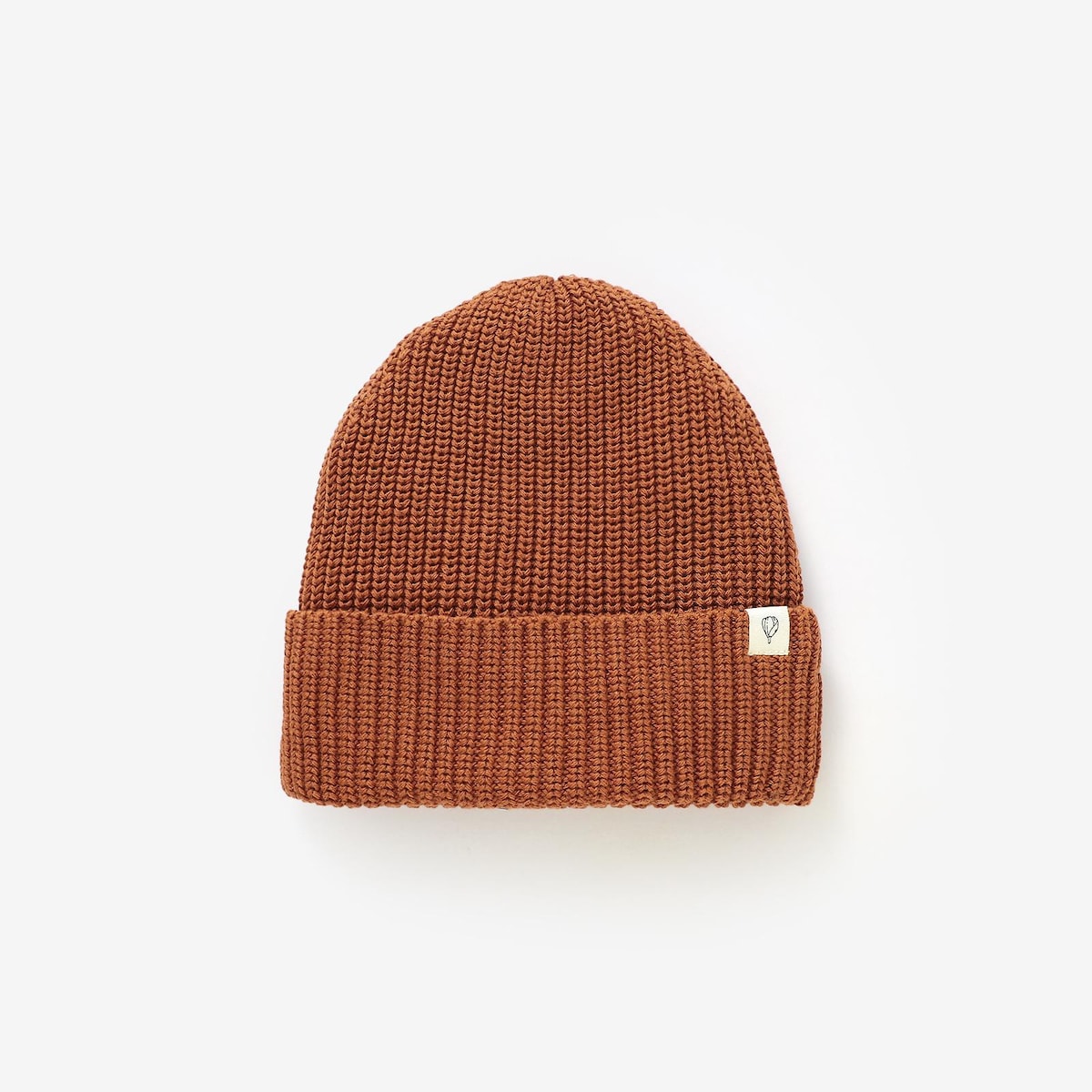For Otto: Beanie, size 4-5Y, Rust