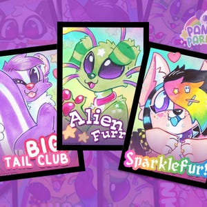 Species Tag Badge – Furry Convention, Alien, Sparklefur