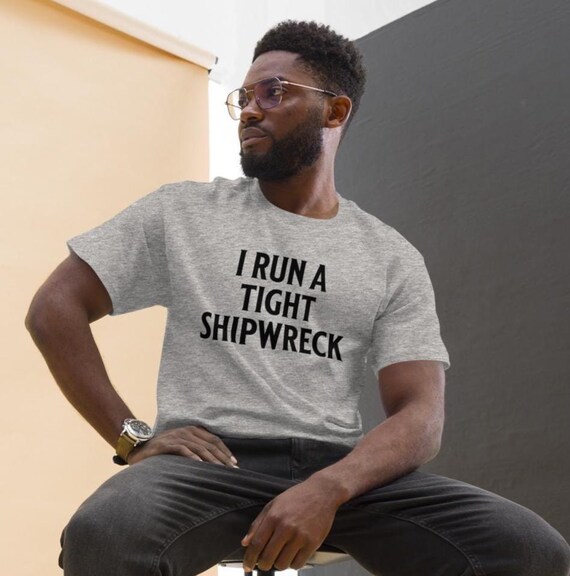 Tight T Shirts Humor Funny Hi-Vis Construction Safety Work Shirt - Main Image