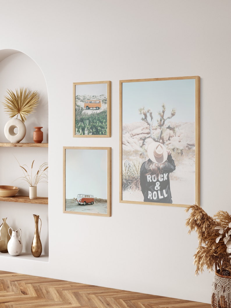 Coastal Cowboy Wall Art Gallery Set of 5 Prints Country Etsy Australia