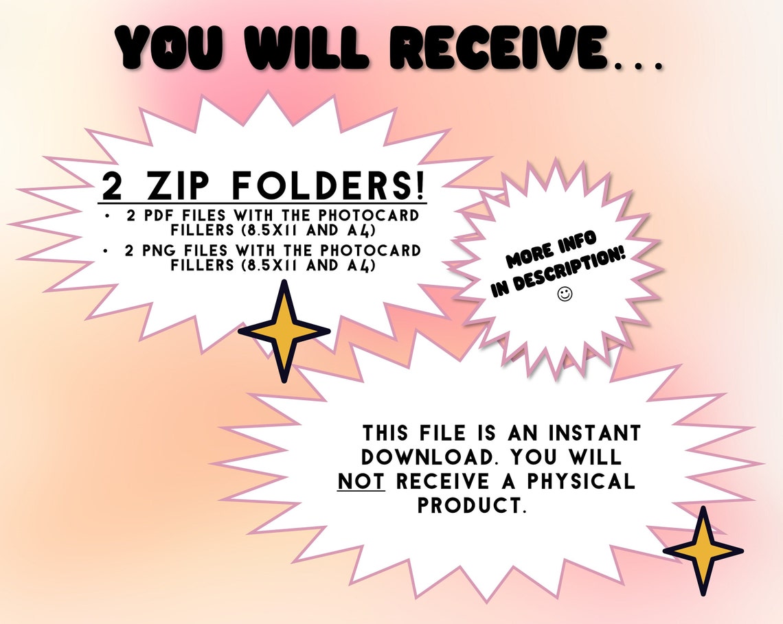 DIGITAL DOWNLOAD Printable Missing Photocard - Etsy