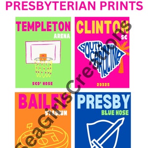 Presbyterian College Preppy Prints