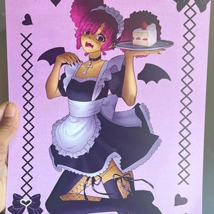 Maid Pomi Art Print
