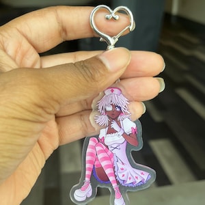 Menhera Yami Kawaii Nurse Luna oc acrylic keychain