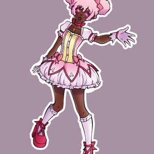 Madoka Kaname Sticker-Puella Magi Madoka Magica