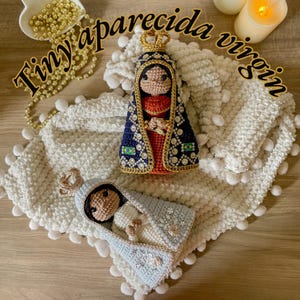 Zestaw szopki Afroamerykanów – szopka szydełkowa z małymi ludźmi, Mariae, Mary, Mały zestaw szopki, Łatwe wzory szydełkowe za darmo