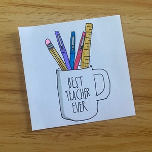 Tarjeta de taza del mejor maestro de todos los tiempos