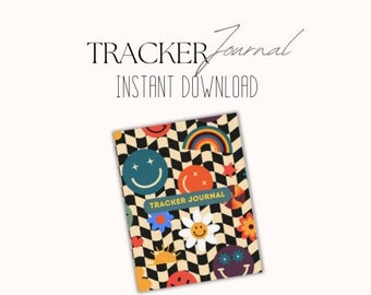 Tracker Journal for Women: Goal, Habit, Saving, Fitness (Instant Download)