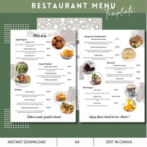 Lista de preços de restaurantes, cardápio de restaurantes, cardápio editável, modelo de lista de preços editável, alimentos e bebidas, placa de horário de funcionamento de restaurantes