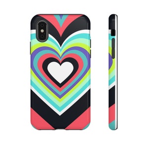 Fizzarolli Inspired Tough Phone Cases - Samsung Galaxy iPhone Google Pixel - Helluvaboss Fizzarolli Color Themed Heart
