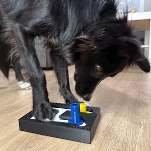Hunde-Labyrinth-Trainingskit: Interaktiver Puzzle-Feeder (Digitale Dateien - STL)