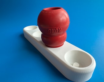Kong Toy Gefrierfach: Hunde Leckerli Bereicherung Spielzeug Halter (Digitale Dateien - STL)