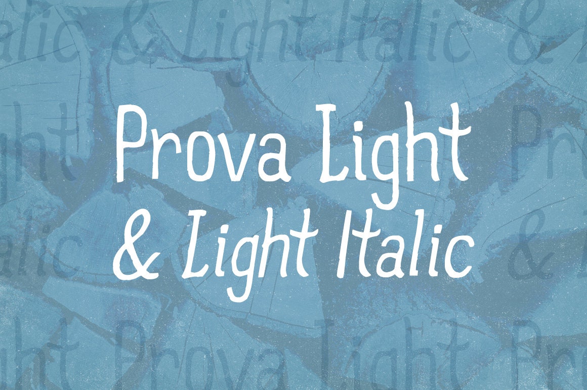 Prova 7-font Family digital Downloads Friendly Condensed Hand-drawn ...